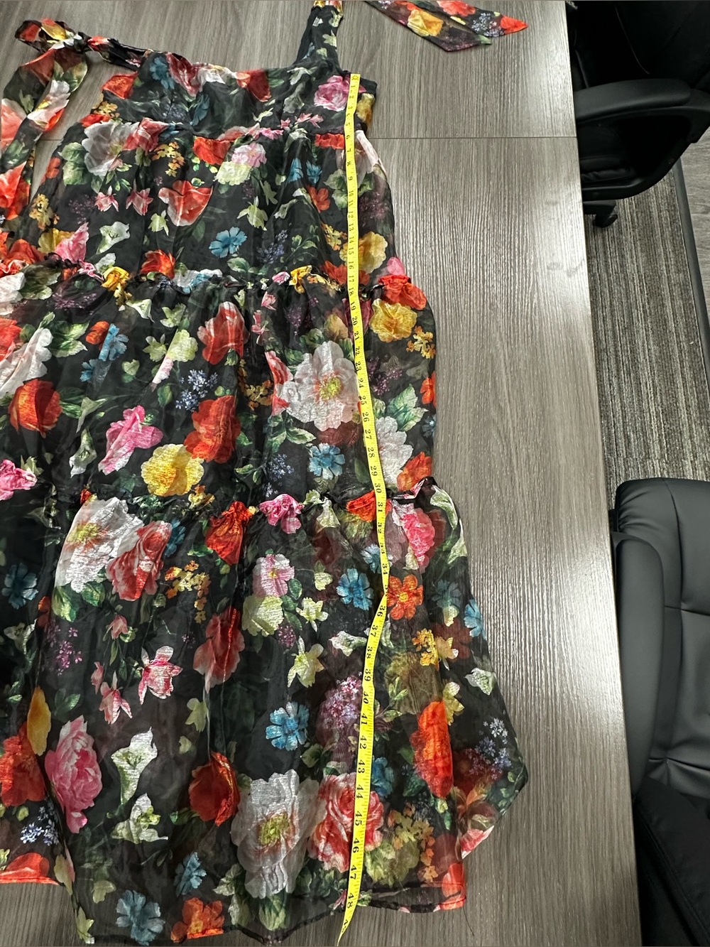 Chelsea 28 Floral Bow Maxi Dress - Picture 8 of 9
